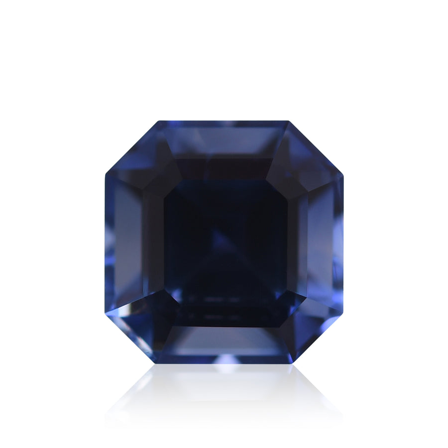 2,31 Karat Blauer SRI LANKA Asscher Saphir