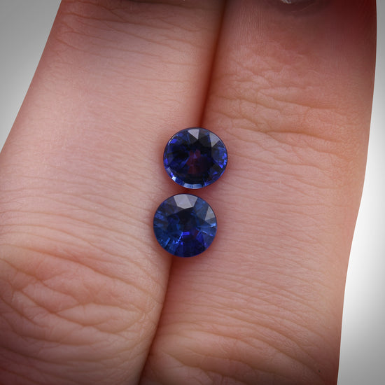 1.78 Carat Blue SRI LANKA Round Sapphire