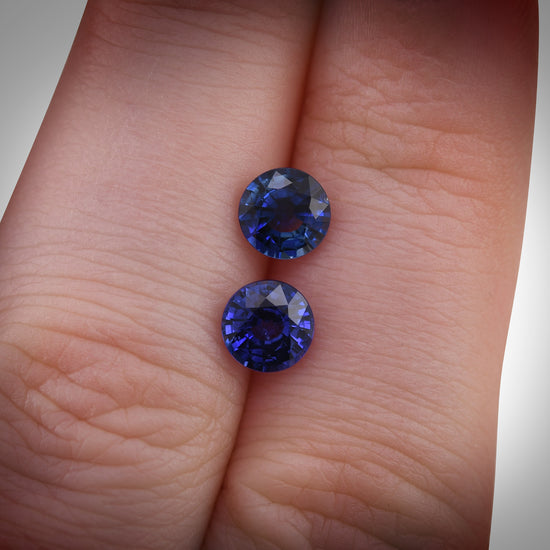 1.92 Carat Blue SRI LANKA Round Sapphire