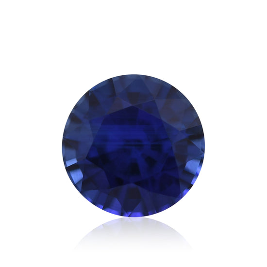 1,18 Karat blauer SRI LANKAN Runder Saphir