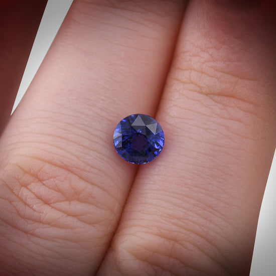 1.52 Carat Blue SRI LANKAN Round Sapphire
