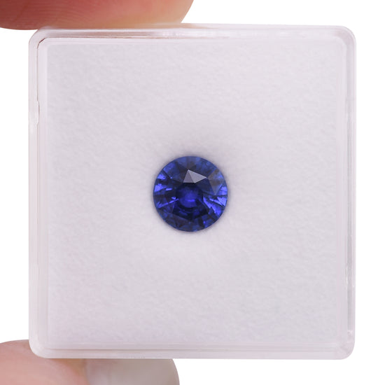 1.52 Carat Blue SRI LANKAN Round Sapphire