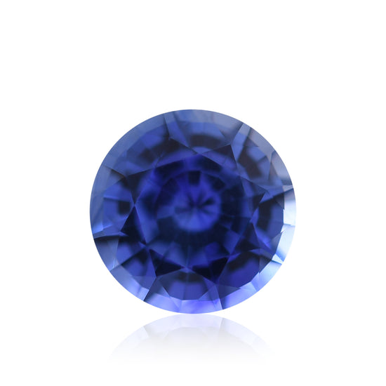 0.70 Carat Blue SRI LANKAN Round Sapphire