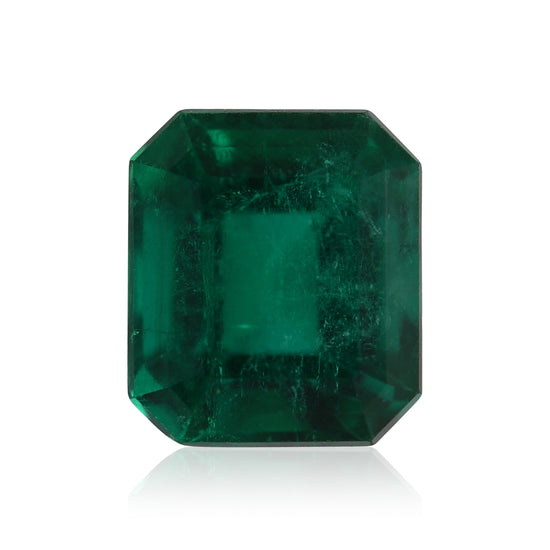 1,91 carati Smeraldo Verde COLOMBIANO Smeraldo CD