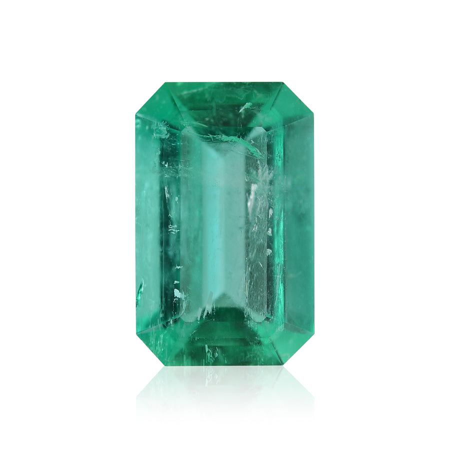 3.02 Carat Green COLOMBIAN Emerald Emerald MUZO & CD