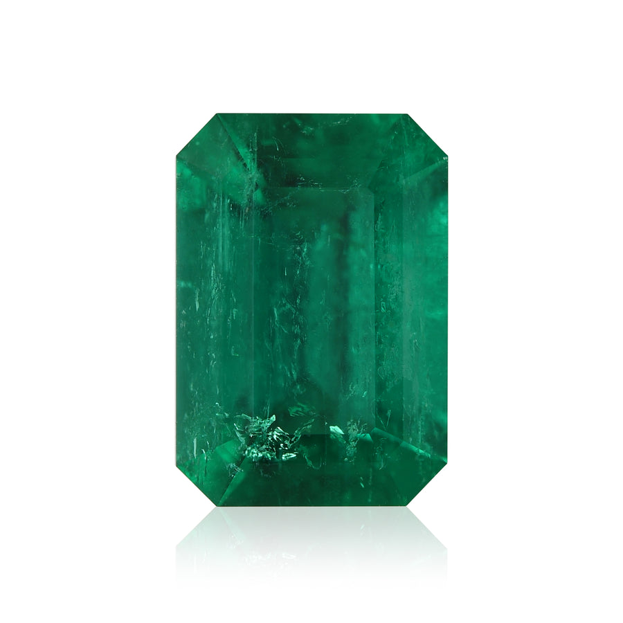3.57 Carat Green COLOMBIAN Emerald Emerald CD