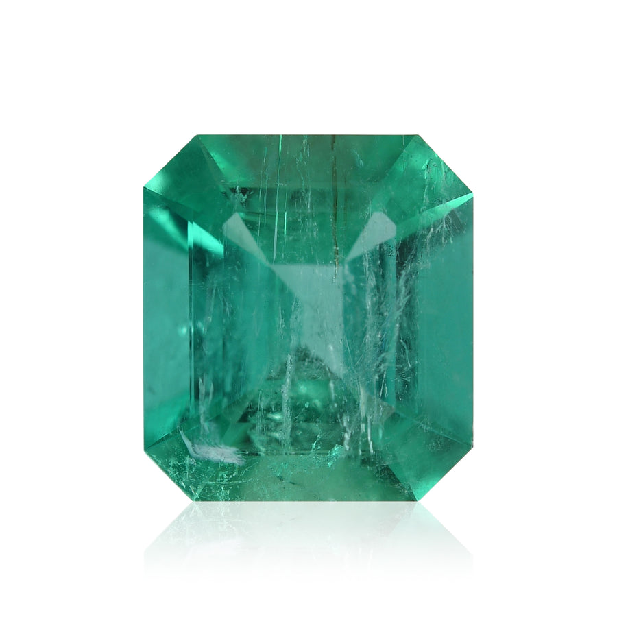 3.18 Carat Green COLOMBIAN Emerald Emerald CD