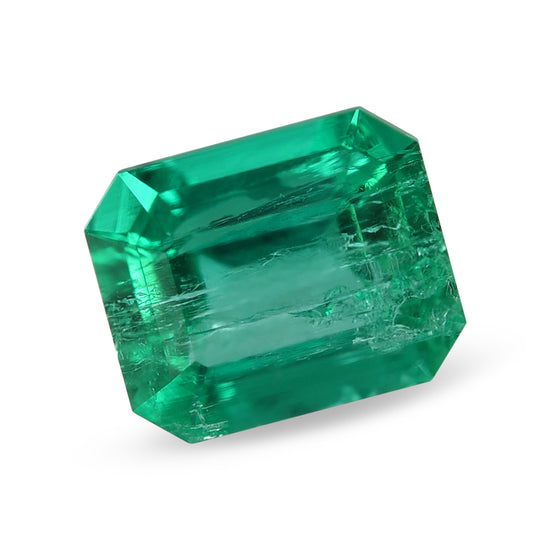 1.06 Carat Green COLOMBIAN Emerald Emerald CD