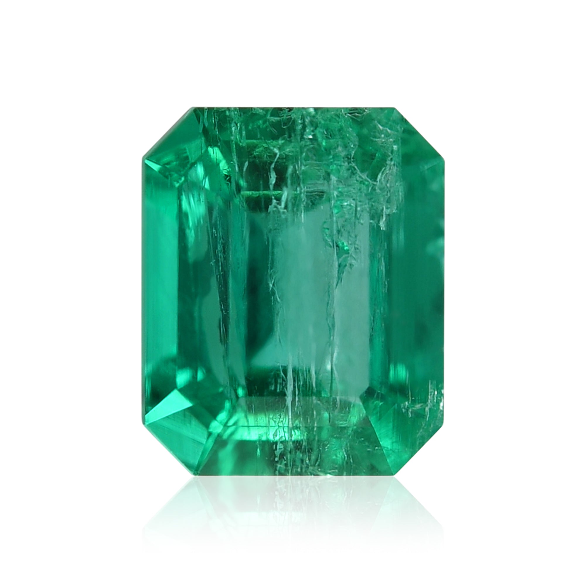 1.06 Carat Green COLOMBIAN Emerald Emerald CD | LEIBISH