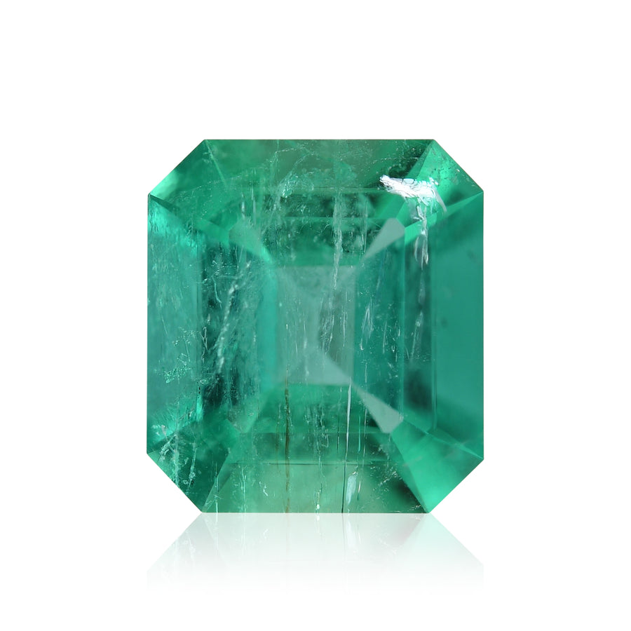 3.18 Carat Green COLOMBIAN Emerald Emerald CD