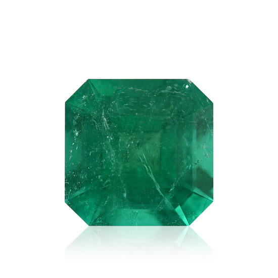 4.08 Carat Green COLOMBIAN Emerald Emerald CD and Muzo