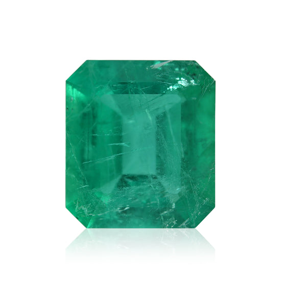 3.46 Carat Green COLOMBIAN Emerald Emerald CD