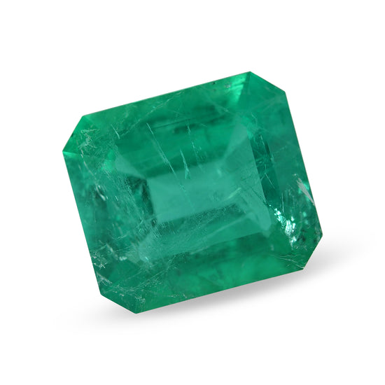 3.46 Carat Green COLOMBIAN Emerald Emerald CD