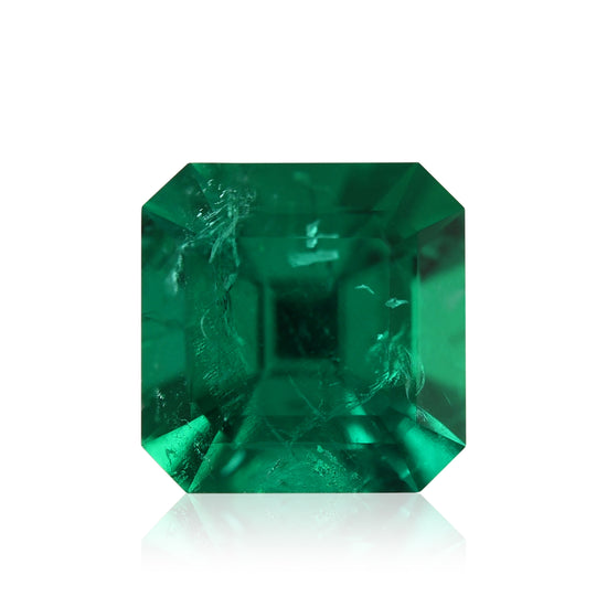 1.84 Carat Vivid Green COLOMBIAN Emerald Emerald CD and Muzo