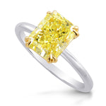 Cut-cornered Double Prong Solitaire Ring Setting - 3