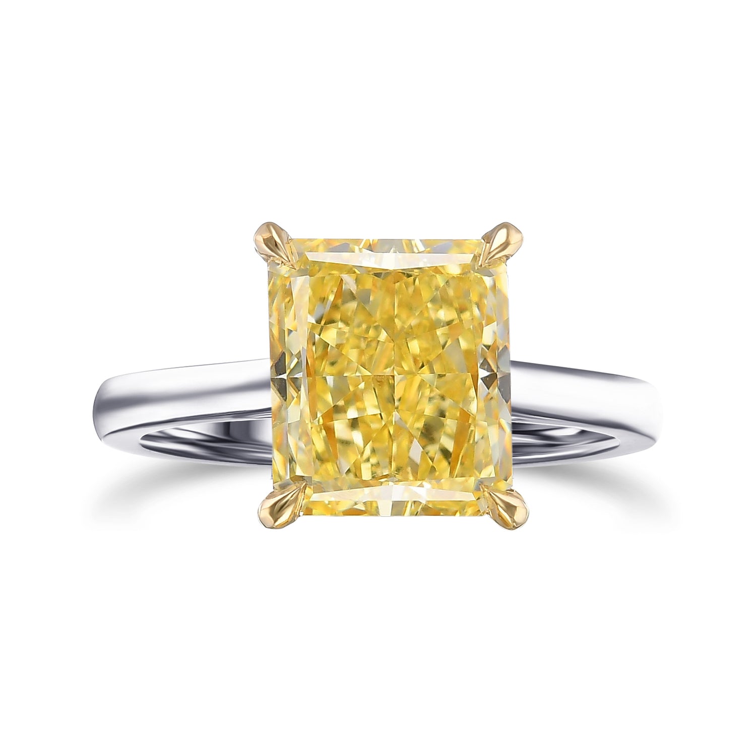 Classic Square 4 Prong Solitaire Ring Setting