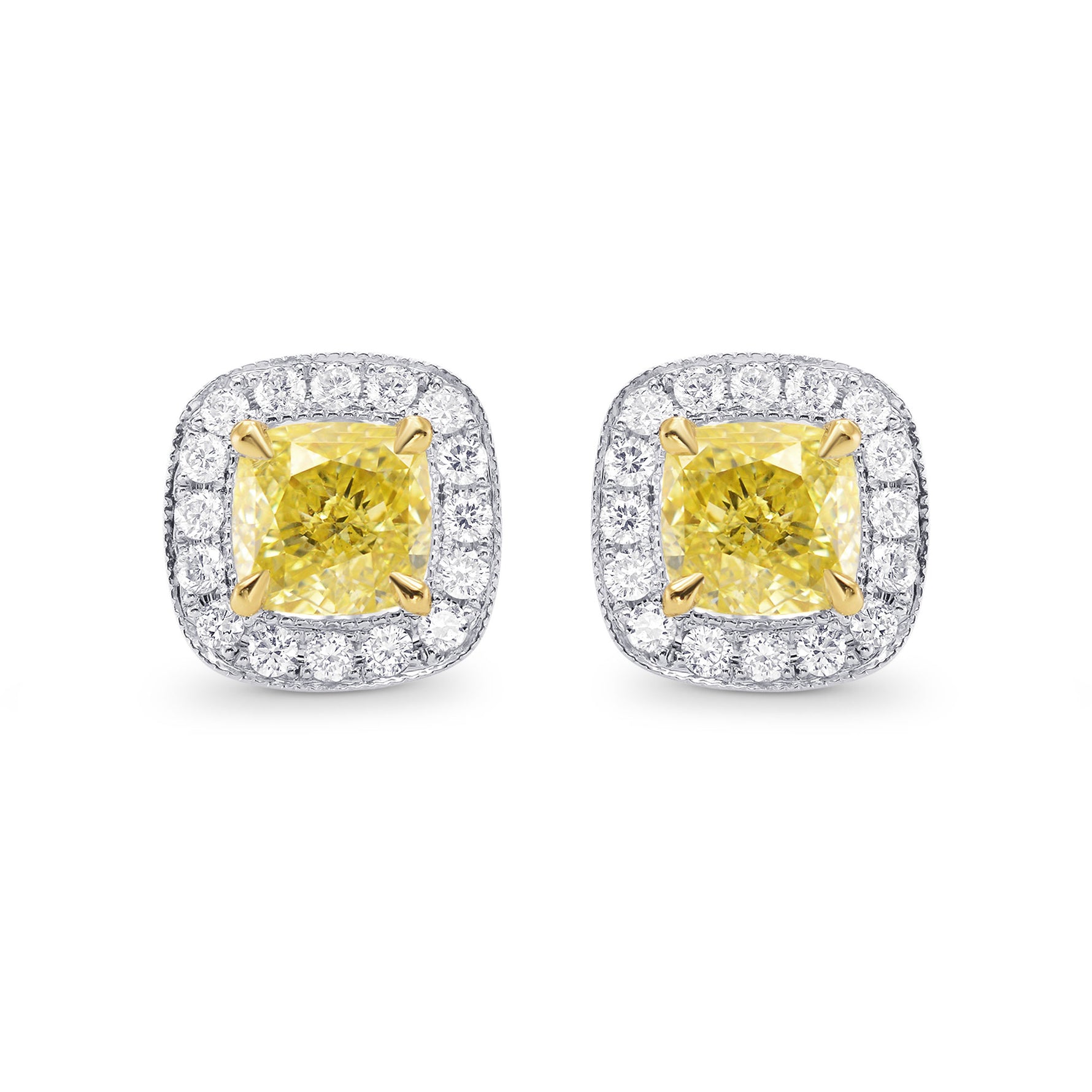 Halo Diamond Earring Settings