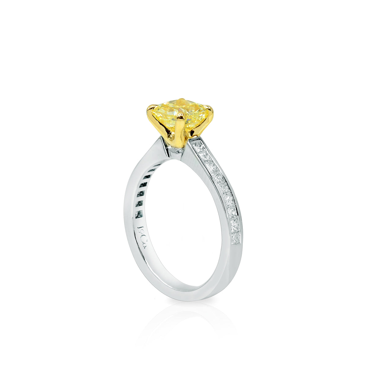 Princess Diamond Half Eternity Wedding Ring