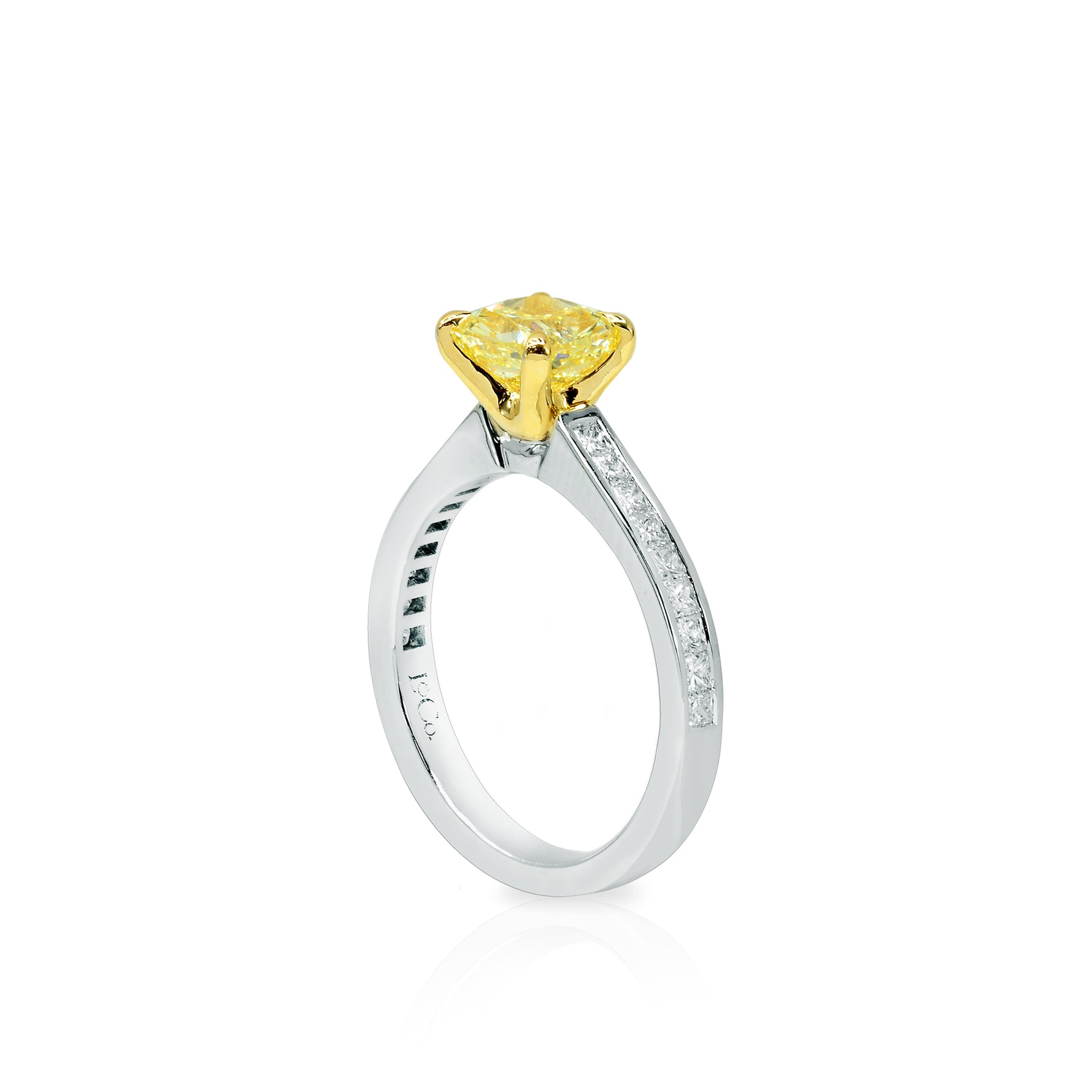 Princess Diamond Half Eternity Wedding Ring
