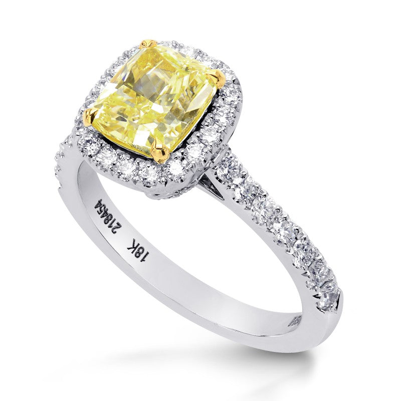 Carriage Halo Diamond Ring Setting - 3