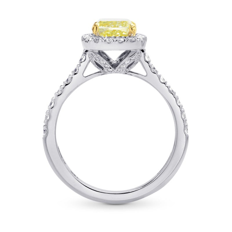 Carriage Halo Diamond Ring Setting - 2