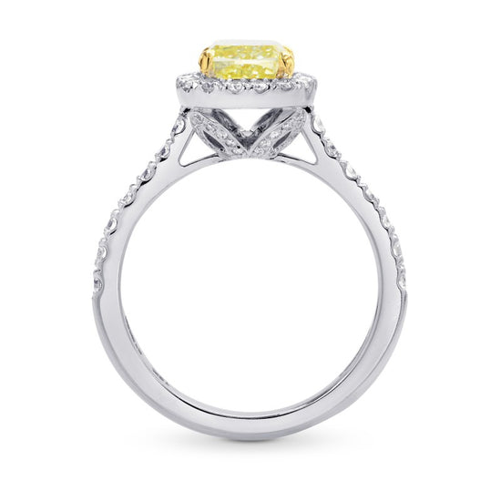 Carriage Halo Diamond Ring Setting - 2
