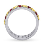 Ruby & Diamond Band ring