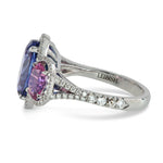 Natural Tanzanite & Spinel Diamond Ring
