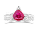 Ruby & Diamond Designer Dress Ring