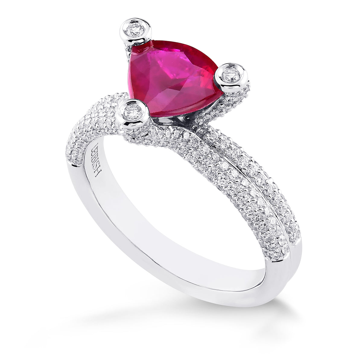 Ruby & Diamond Designer Dress Ring