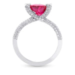 Ruby & Diamond Designer Dress Ring