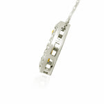 Drop Pendant with Fancy Vivid Yellow and Collection Round Diamonds 