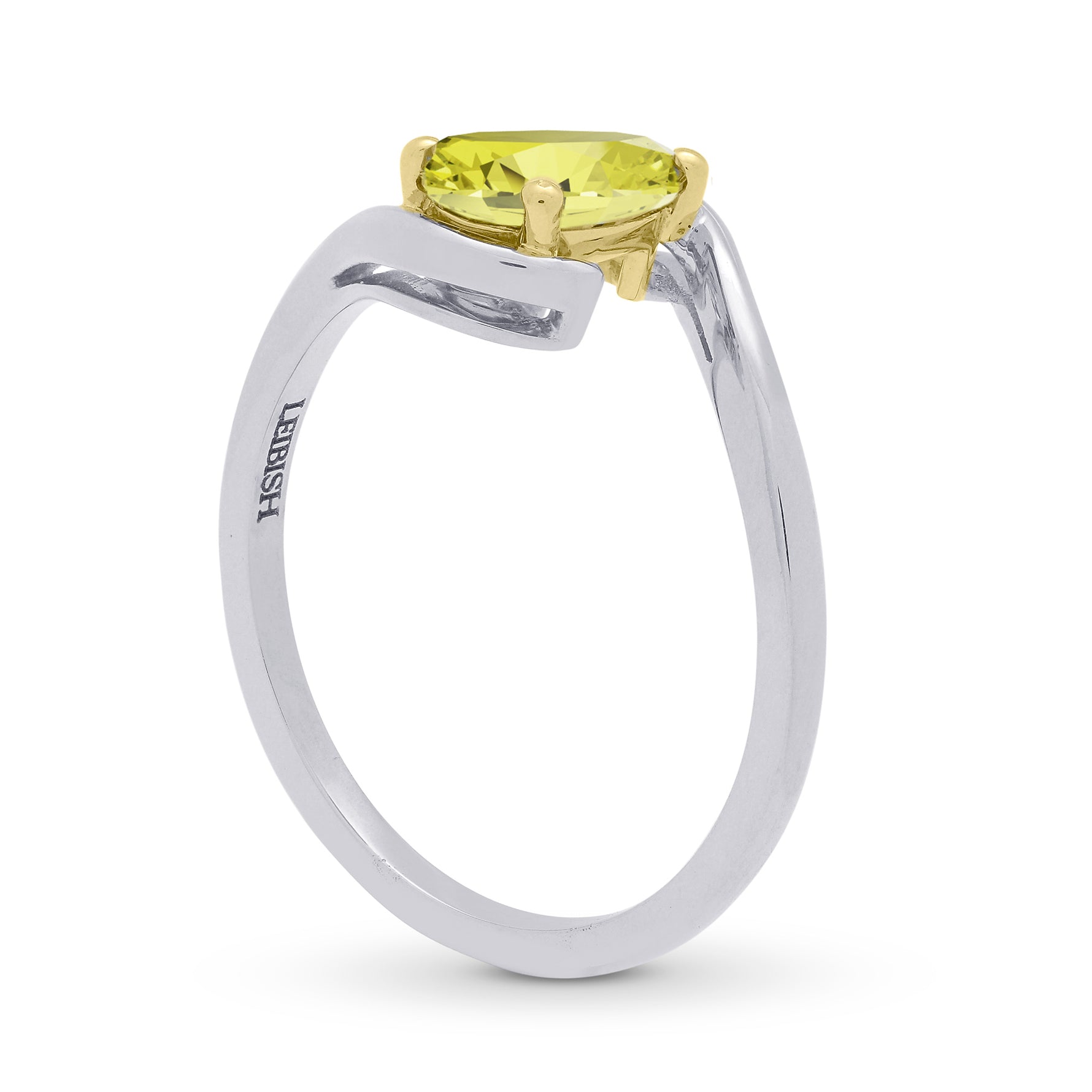 Crossover Solitaire Diamond Ring Setting - 2