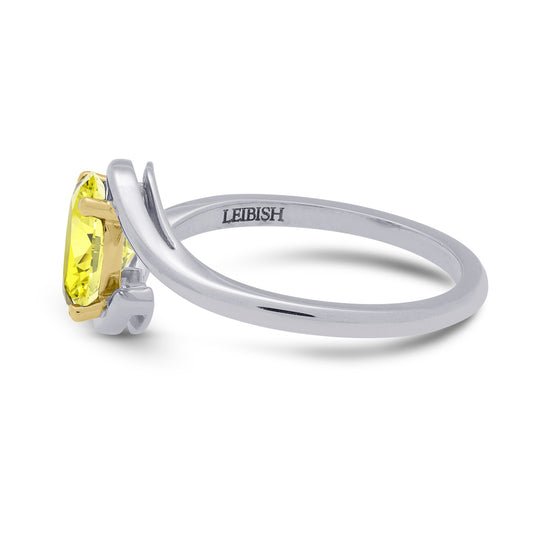 Crossover Solitaire Diamond Ring Setting - 3