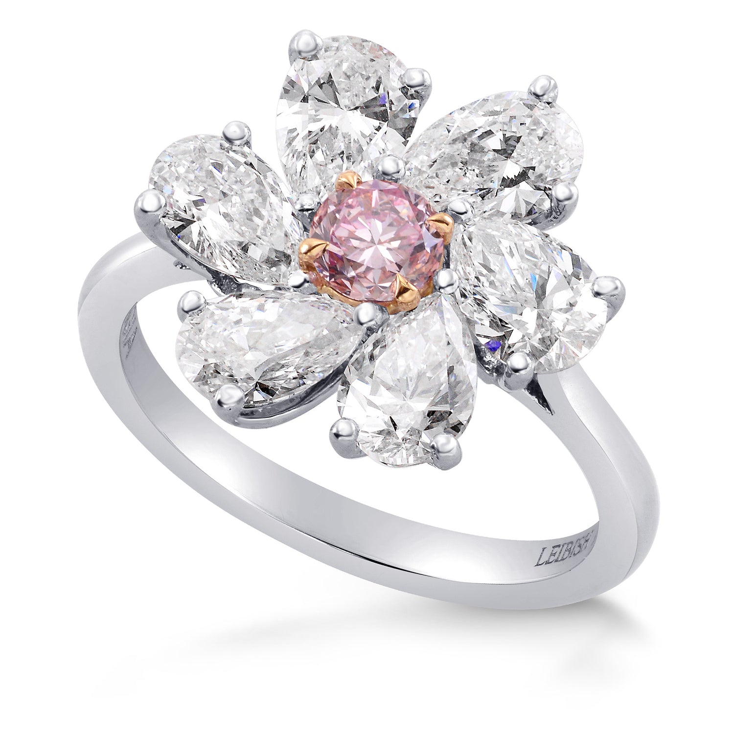 Extraordinary Pear Diamond Ring Setting - 3