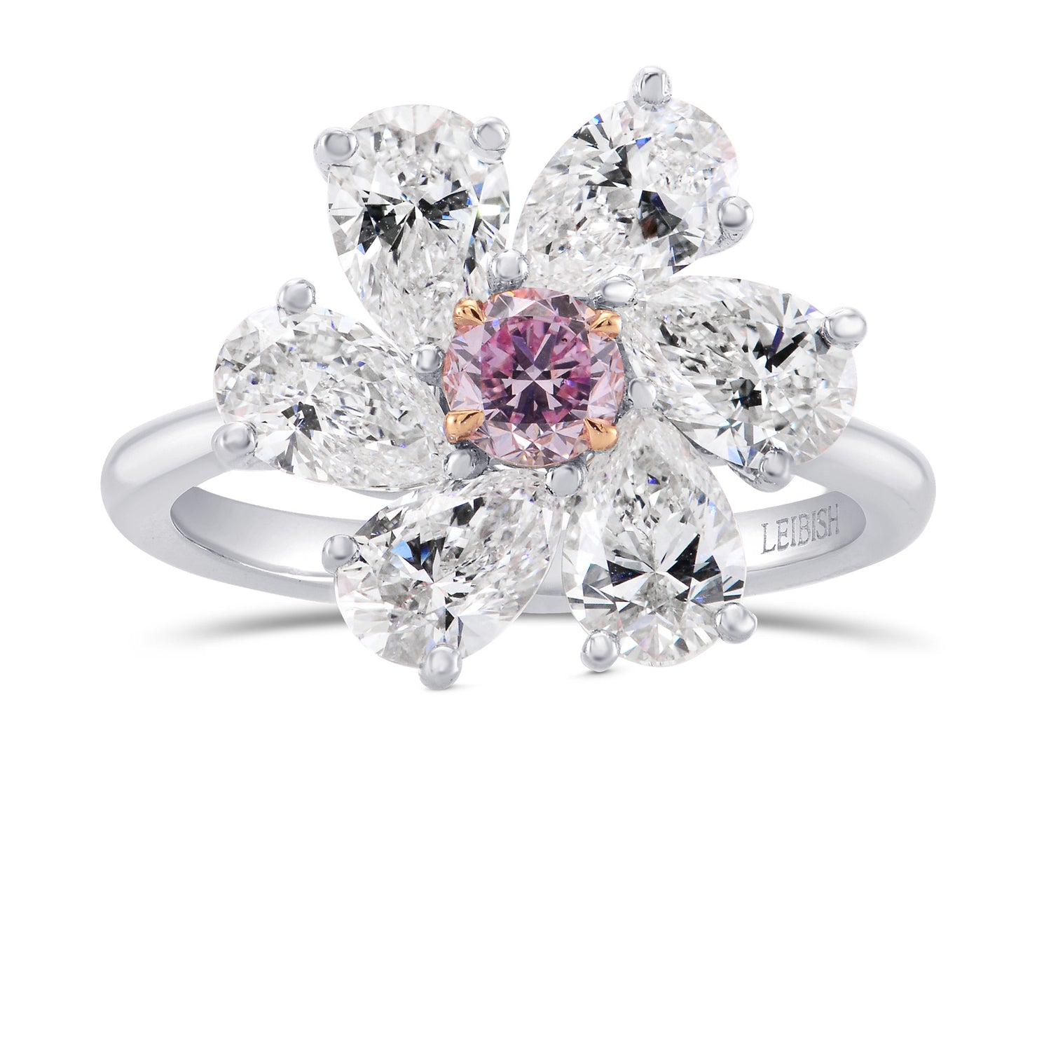 Extraordinary Pear Diamond Ring Setting