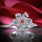 Extraordinary Pear Diamond Ring Setting - 4