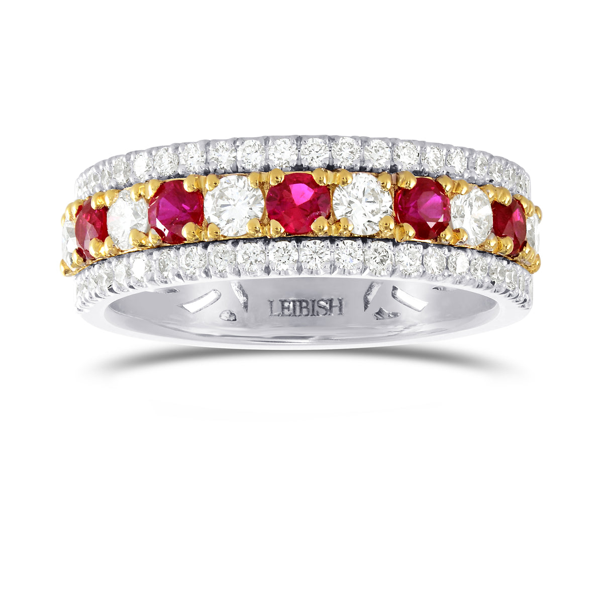 Ruby & Diamond Band ring