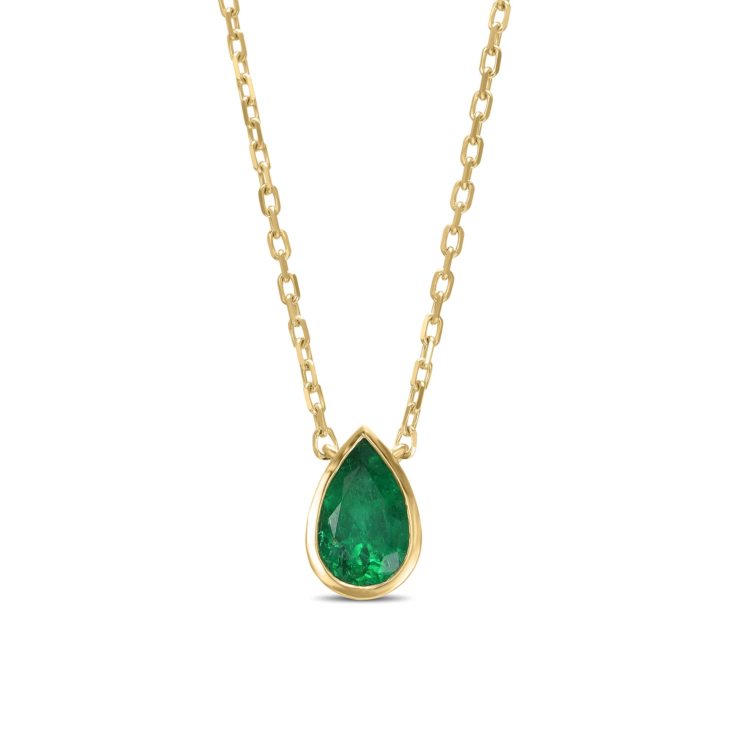 Bezel Style Solitaire Pendant Setting - 2