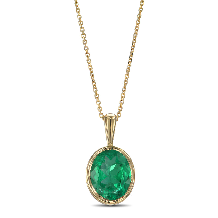 Bezel Style Pendant Setting with Bail