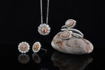 Double Halo Diamond Pendant Setting - 3