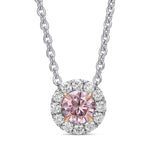 Classic Halo Diamond Pendant Setting