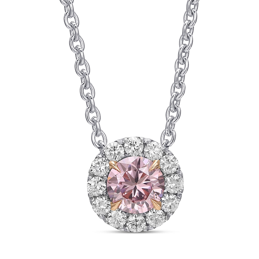 Classic Halo Diamond Pendant Setting