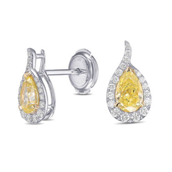 Halo Diamond Earrings Setting - 2