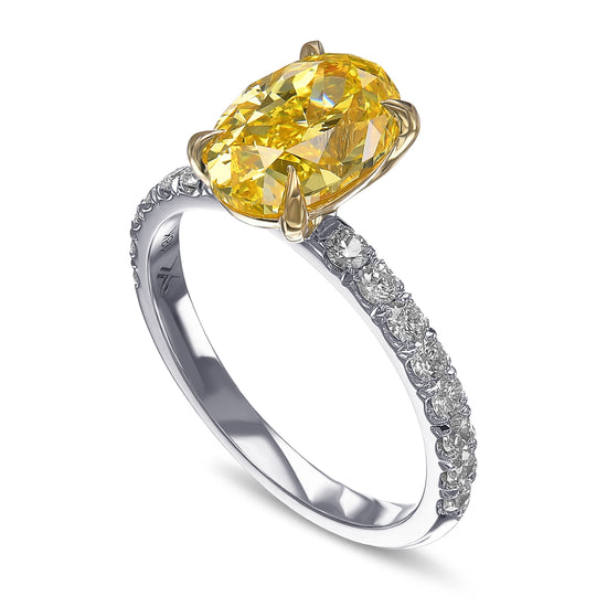 Diamond Side-stone Ring Setting - 3