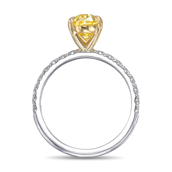 Diamond Side-stone Ring Setting - 2