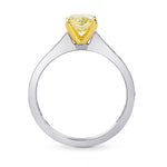 Closed Pave Diamond Engagement & Wedding Ring Setting - 4