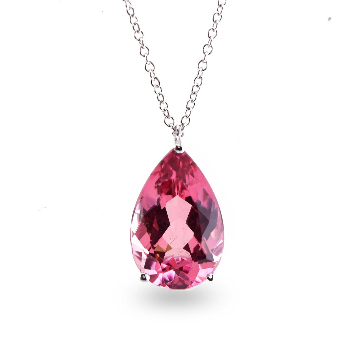Pink Tourmaline Pendant