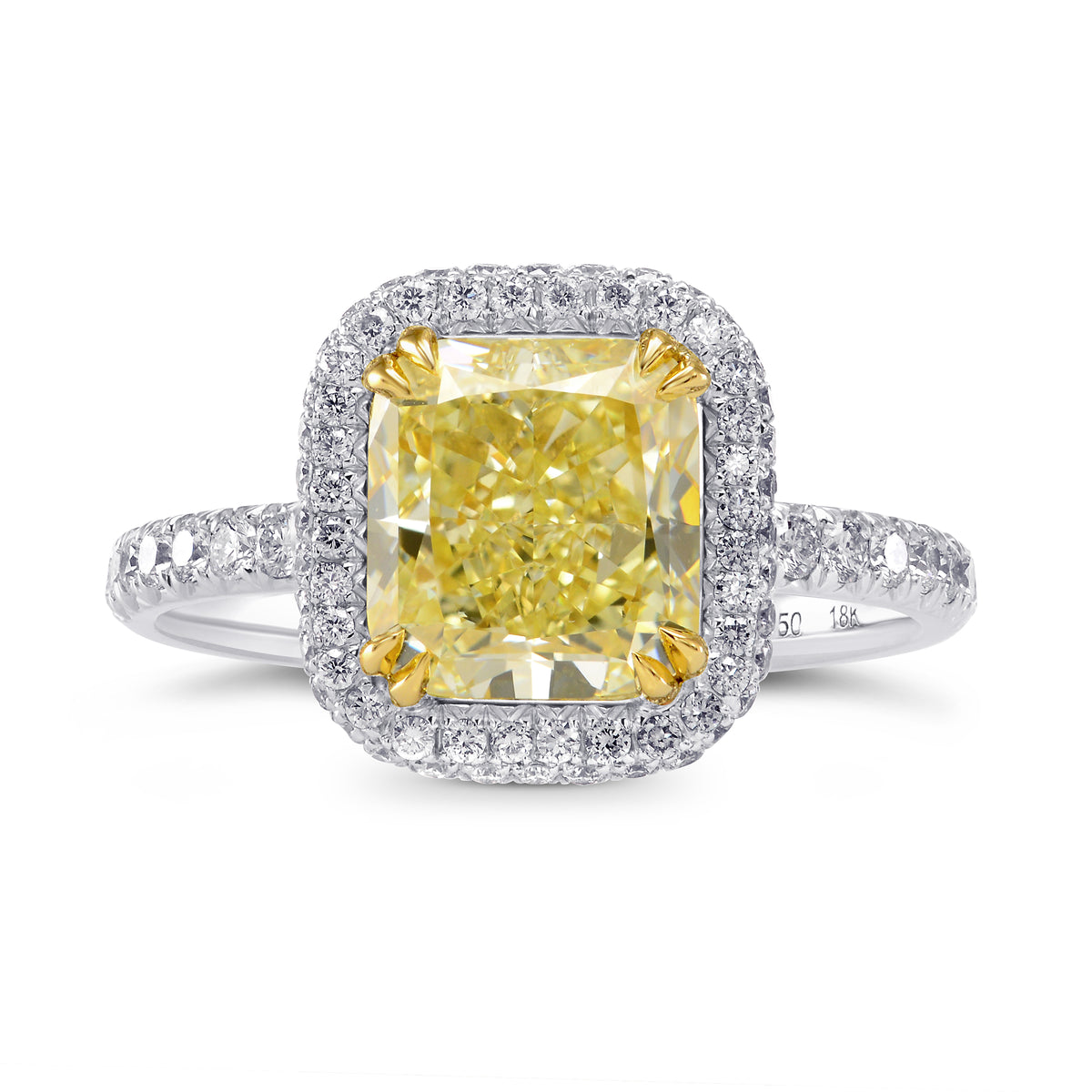 Diamond Wedding Band Ring with French Pave