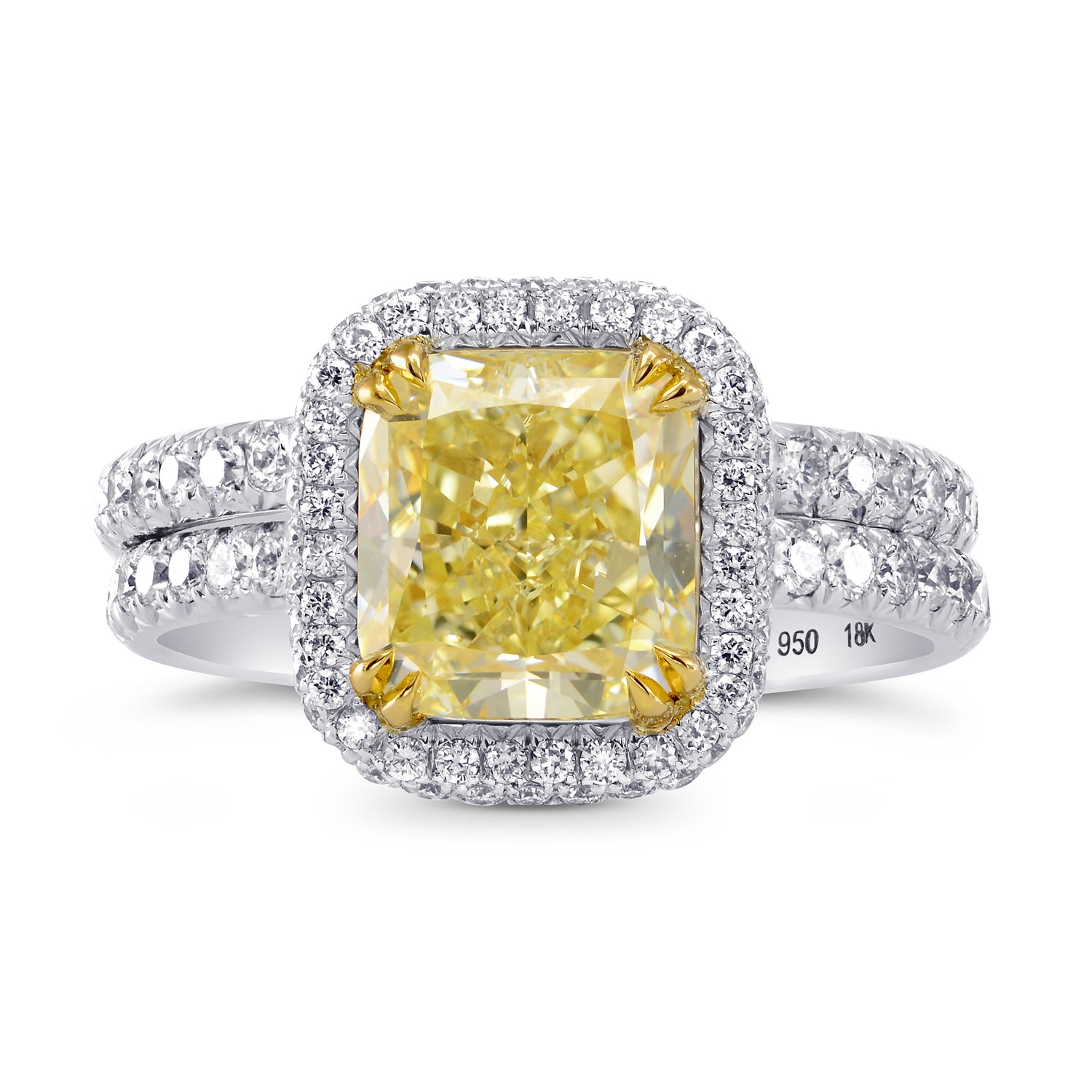 Diamond Wedding Band Ring with French Pave